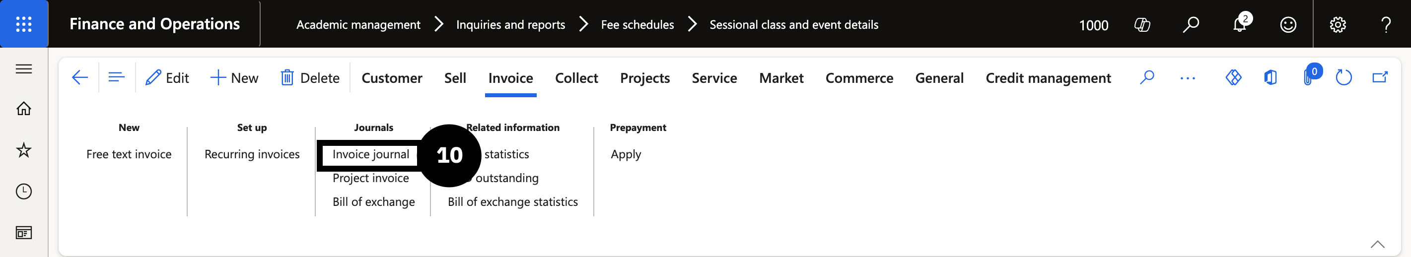 Sessional Class and Event Enrolment Cancellation —