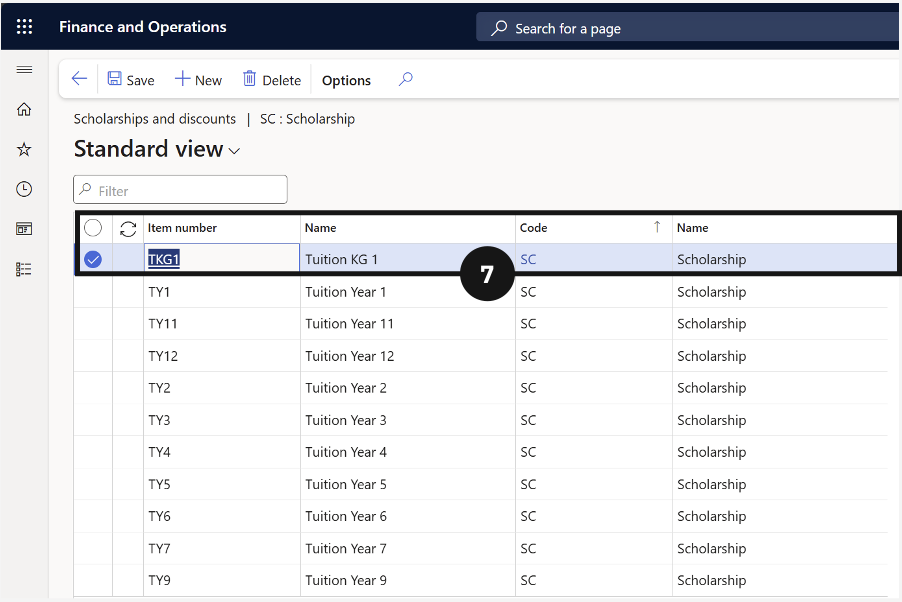 Link discount to fee items — a fee item line being added