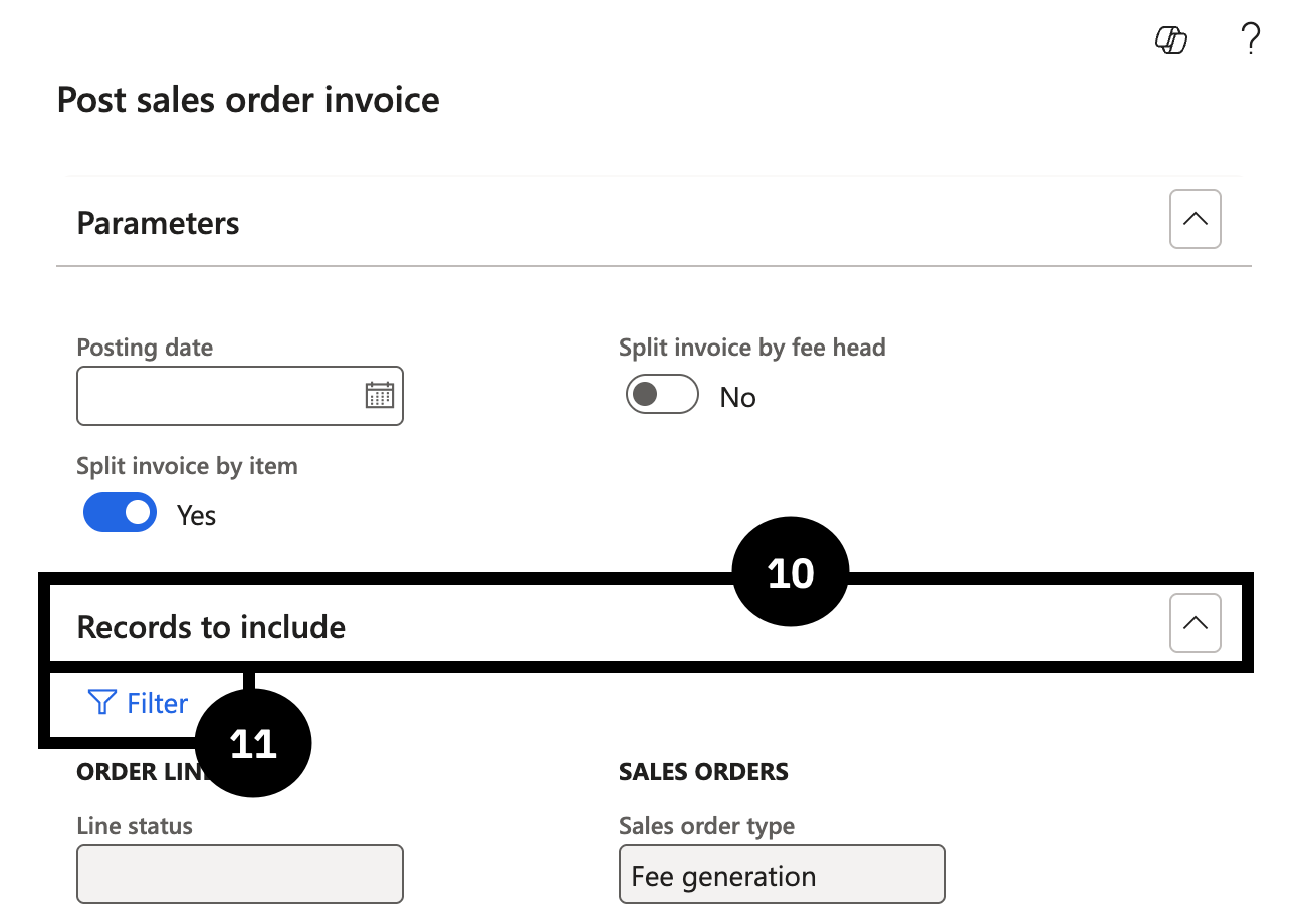 Post Fee Invoices 5