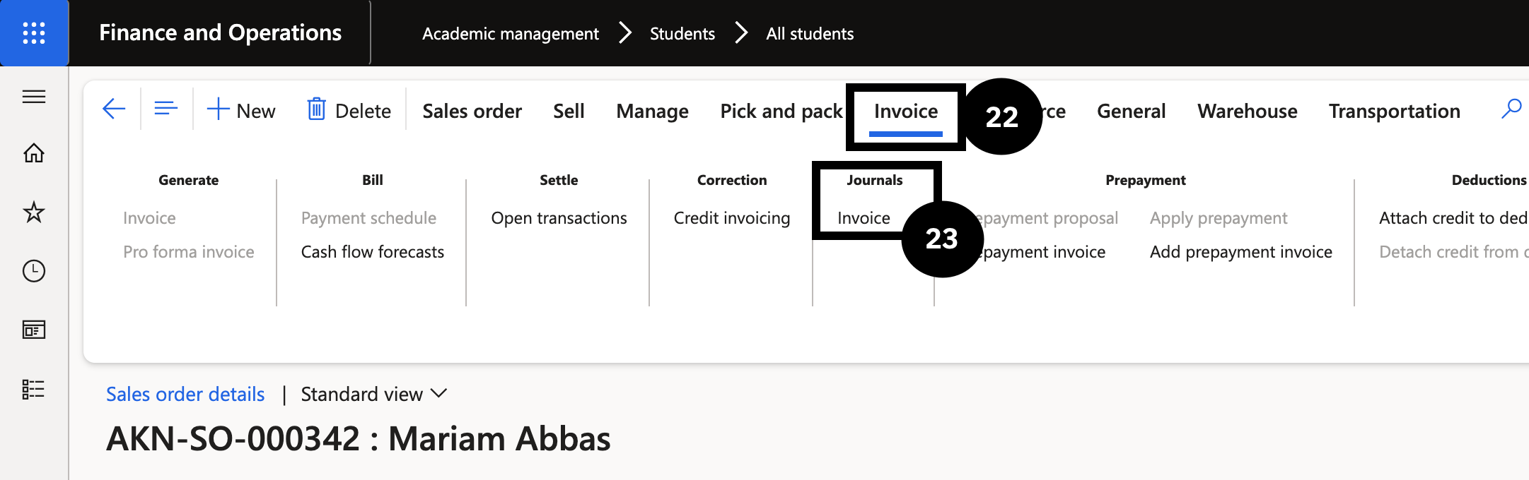 Post Fee Invoices 9