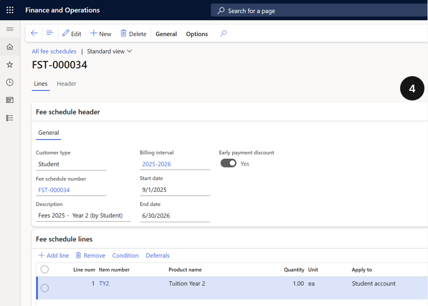 Review the Sales Order Adjustment — the Net amount column showing the total refund due